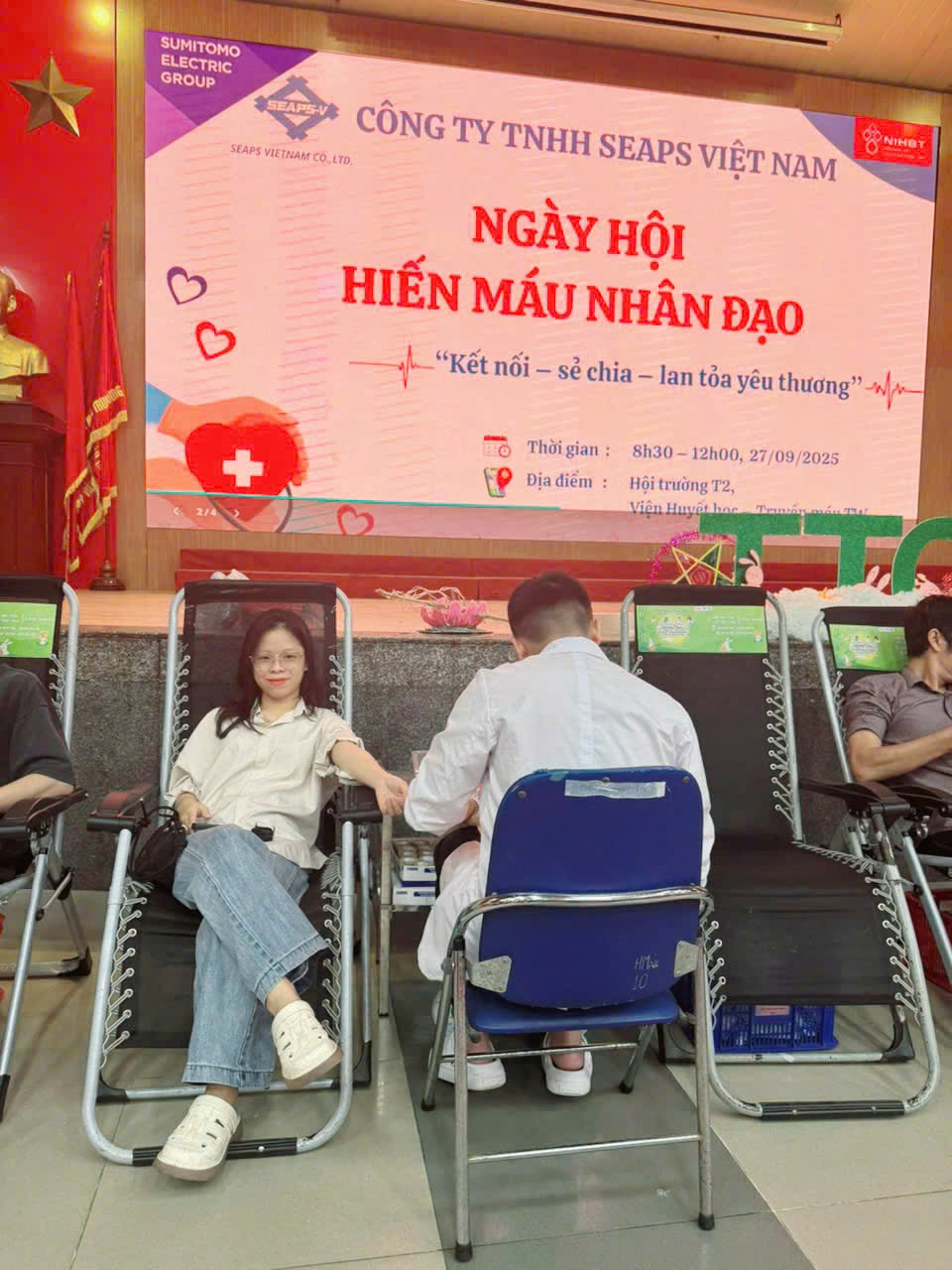 MỘT GIỌT MÁU CHO ĐI MỘT TÌNH THƯƠNG Ở LẠI – ĐẠI VIỆT CHUNG TAY VÌ CỘNG ĐỒNG 7