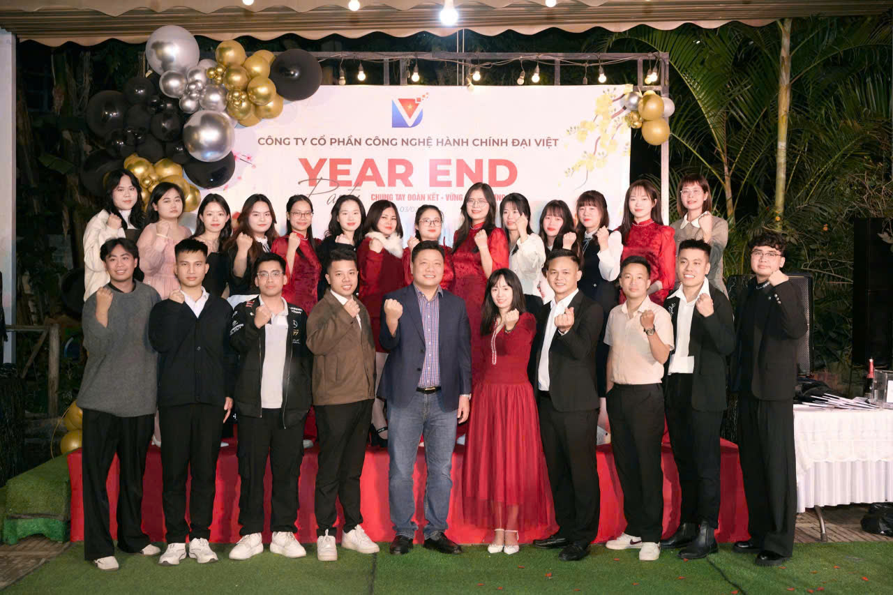 YEAR END PARTY 2025 - CÔNG TY CỔ PHẦN CÔNG NGHỆ HÀNH CHÍNH ĐẠI VIỆT 1